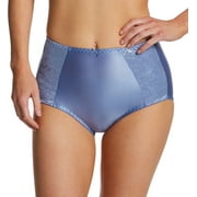 Women's Bali DFDBBF Double Support Brief Panty (Wisteria Blue 10)