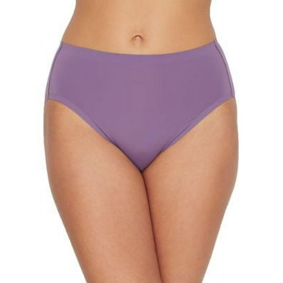Women's Bali DFEL62 Comfort Revolution Easylite Hi-Cut Panty (Plummed Out 8)