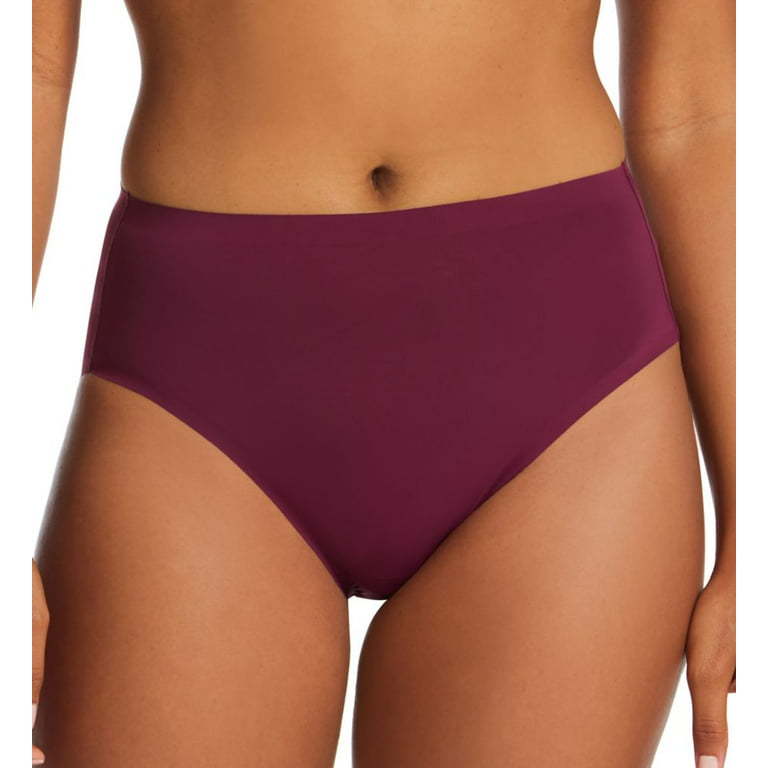 Women's Bali DFEL62 Comfort Revolution Easylite Hi-Cut Panty (Sparkling Purple  6) 