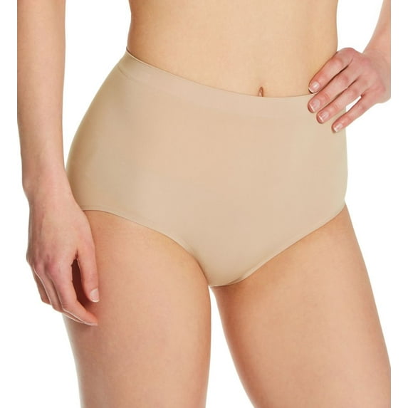 Women's Bali DFELS1 EasyLite Seamless Brief Panty (Taupe 8)