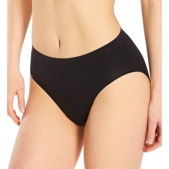 Women's Bali DFELS4 EasyLite Seamless Hipster Panty (Black 9)