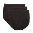 thumbnail image 1 of Women's Bali DFESB3 EasyLite Seamless Brief Panty - 3 Pack (Black x3 7), 1 of 2