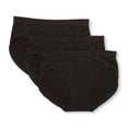 thumbnail image 1 of Women's Bali DFESP3 EasyLite Seamless Hipster Panty - 3 Pack (Black x3 8), 1 of 3