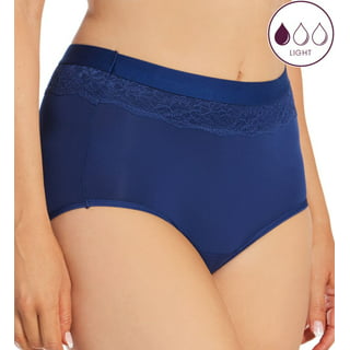 Pretty Comy 3 Pack Women's Menstrual Period Underwear Cotton Comfortable  Breathable Leak Proof Panties 