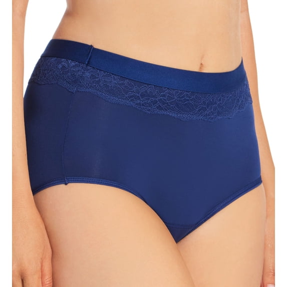 Women's Bali DFLLB1 Beautifully Confident Light Leak Protection Panty (In the Navy 8)