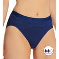 thumbnail image 1 of Women's Bali DFLLH1 Beautifully Confident Leak Protection Hi-Cut Panty (In the Navy 8), 1 of 2