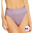 thumbnail image 1 of Women's Bali DFLLH1 Beautifully Confident Leak Protection Hi-Cut Panty (Perfectly Purple 8), 1 of 3