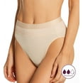 thumbnail image 1 of Women's Bali DFLLH1 Beautifully Confident Leak Protection Hi-Cut Panty (Soft Taupe 6), 1 of 2