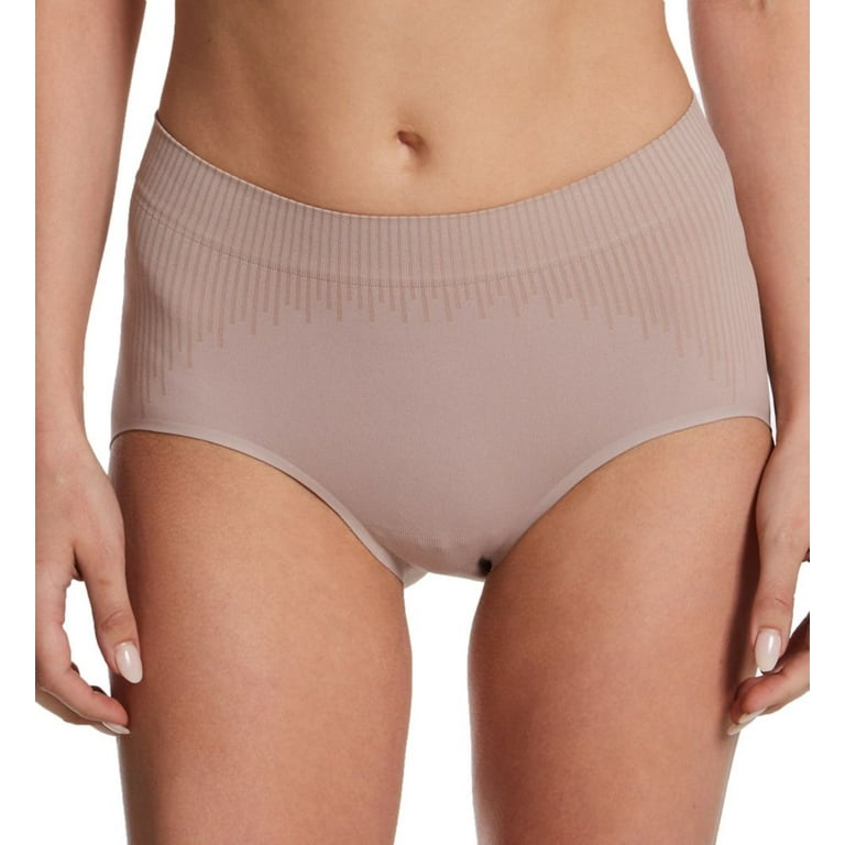 Women's Bali DFMSBF Comfort Revolution Modern Seamless Brief Panty (Evening  Blush 7) 