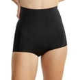 thumbnail image 1 of Women's Bali DFS062 EasyLite High Waist Brief Panty (Black XL), 1 of 2