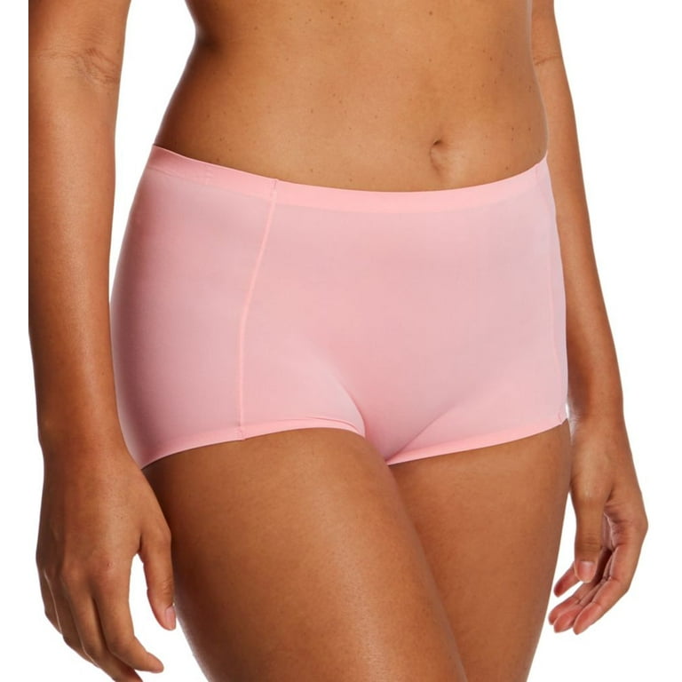Women's Bali DFSTBS Soft Touch Boyshort Panty (Rose Bloom Pink 6)