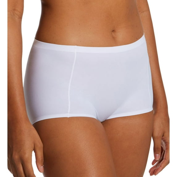 Women's Bali DFSTBS Soft Touch Boyshort Panty (White 7)