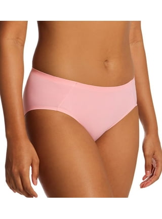 Bali Women's Passion for Comfort Full Coverage Bikini Panty, DFPC64, Hush  Pink, 6