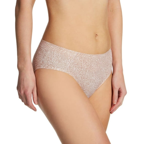 Women's Bali DFSTHP Soft Touch Hipster Panty (Warm Brown Animal 9)