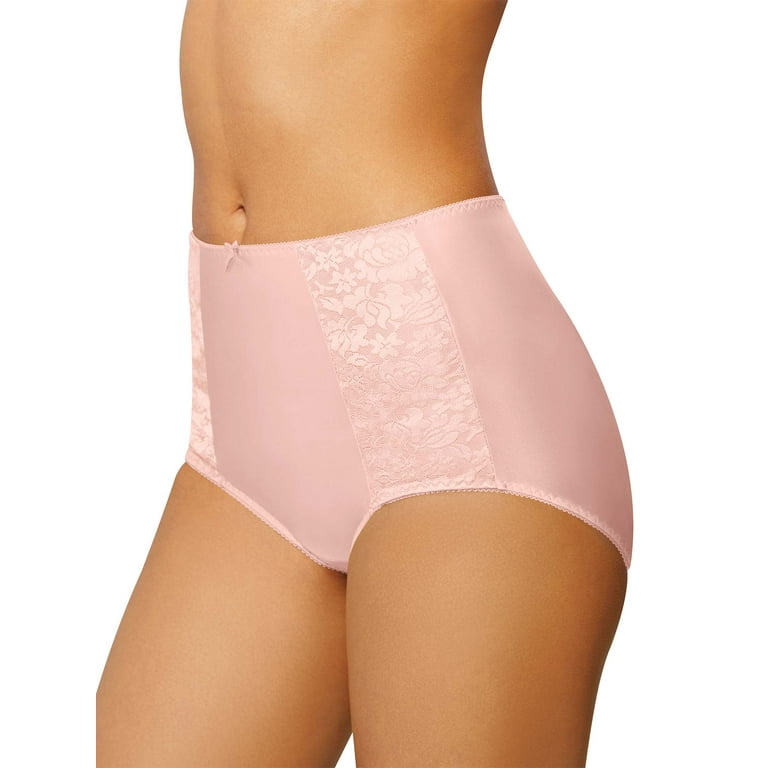 Women's Bali Double Support Briefs Panty, 3 Pack