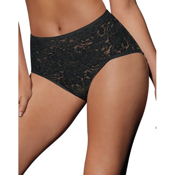 Women's Bali Lace N Smooth Brief Panty Style DF8L14