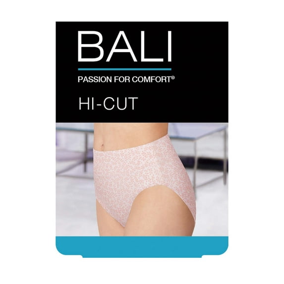 Women's Bali Passion for Comfort Lace & Tailored Hi Cut Panty