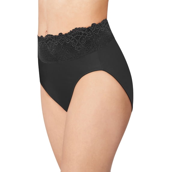 Women's Bali Passion for Comfort Lace & Tailored Hi Cut Panty