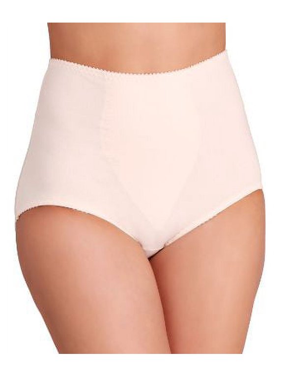 Women's Bali X037 Light Control Stretch Cotton Brief Panty - 2 Pack (Porcelain/Porcelain XL)