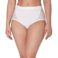 thumbnail image 1 of Women's Bali®'s Coolest Smoothing High-Waist Brief Panty DFCSBF Color: White Size: SMALL, 1 of 4