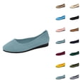 thumbnail image 1 of Women's Ballerina On Shoes Non Knitted Trainers Comfortable Breathable Summer Sporty Women Flat Shoes Comfort Shoes, 1 of 8
