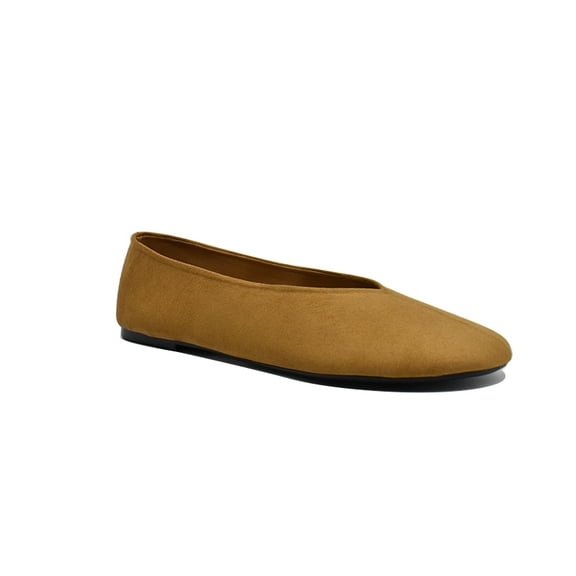 Women’s Ballet Flat Shoes Slip On Ballerina Walking Flats Dress Shoes Navy color