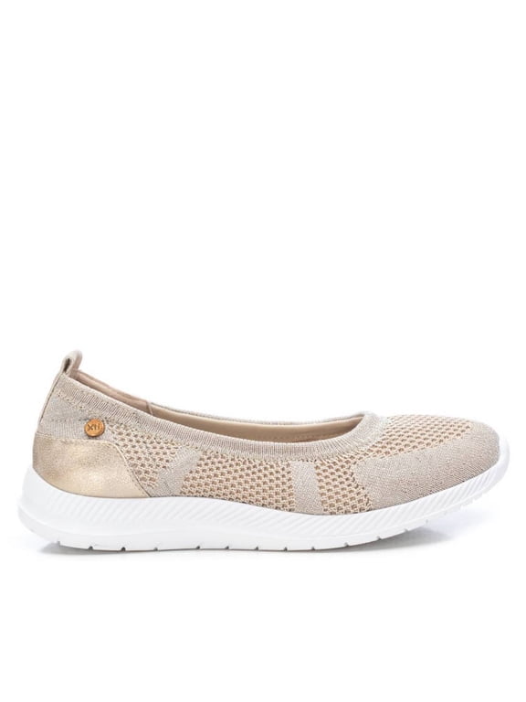 Women's Ballet Flats By XTI, 14121802 Gold