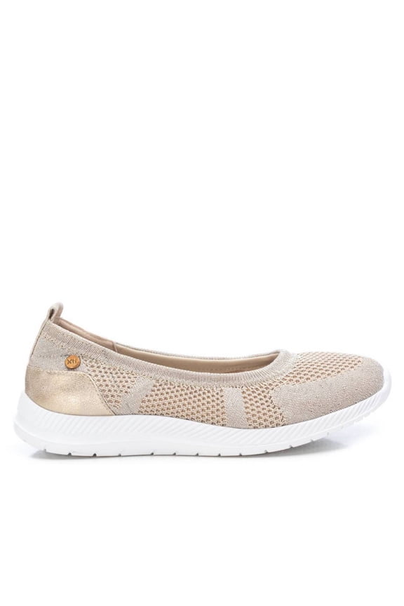 Women's Ballet Flats By XTI, 14121802 Gold