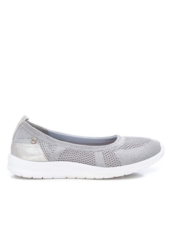 Women's Ballet Flats By XTI, 14121803 Silver
