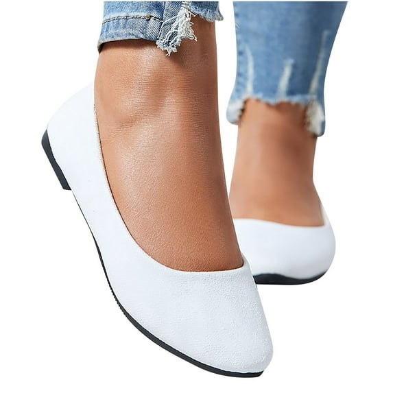 Women's Ballet Flats Comfortable Dress Shoes Round Toe Slip on Flats Shoes for Women
