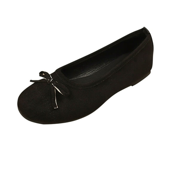 Women's Ballet Flats Shoes, Dress Shoes for Women Round Toe Shoes Wide Width Dress Shoes for Women Cute Bowknot Design Comfortable Walking Closed Toe Cushion Ballerina Flats