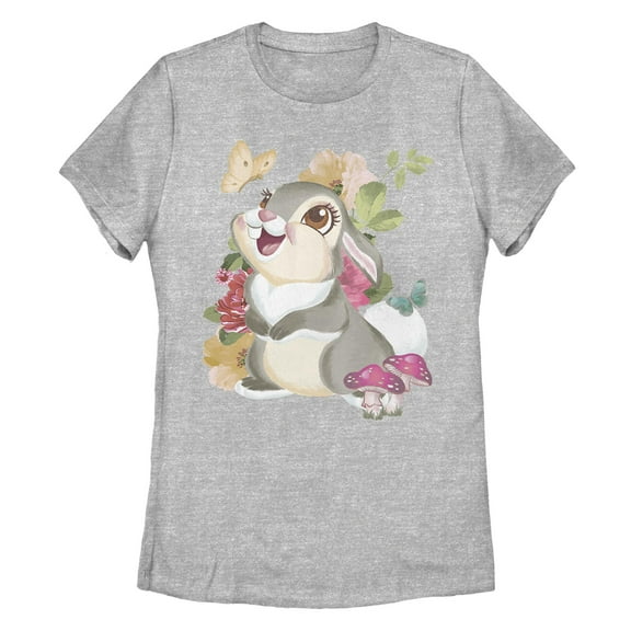 Women's Bambi Retro Thumper  Graphic T-Shirt