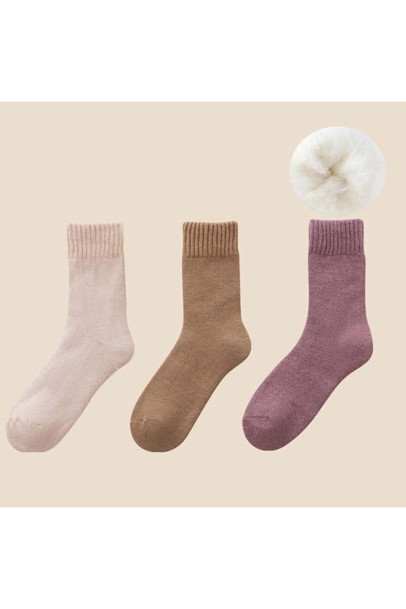 Women's Bamboo Diabetic Crew Socks,Thin,Loose Fit,Soft,Wide Stretchy,Seamless Toe(3 Pairs)Clearance from QiwagFerng