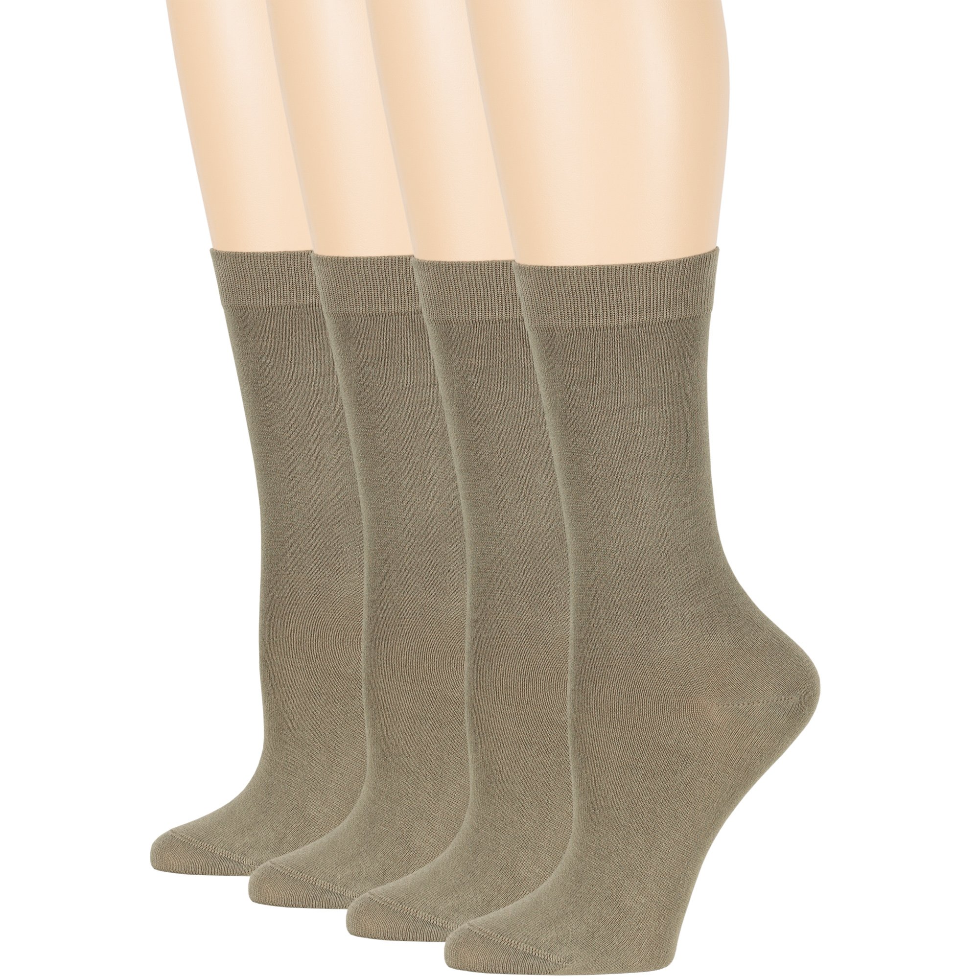 Hanes Women's ComfortSoft Crew Socks, 6 Pack