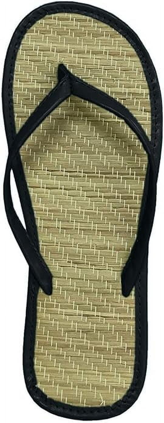 Women's Bamboo Flip Flop Summer Beach Sandals