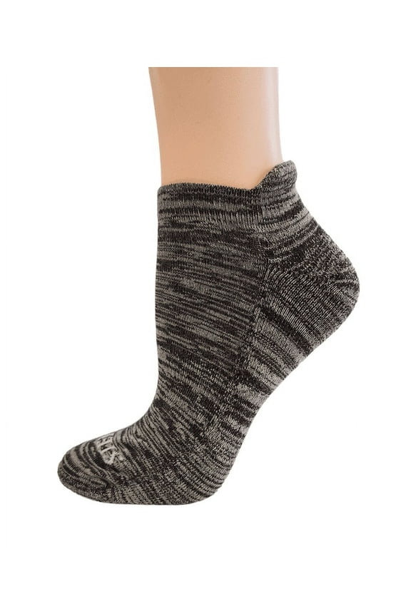 Women's Bamboo Performance Cushioned Ankle-Hi Socks with Heel Guard