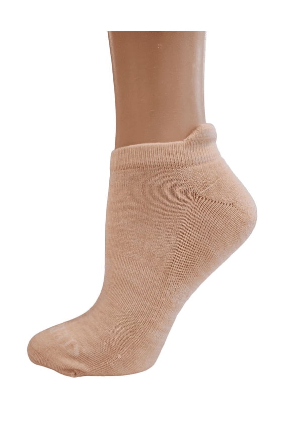 Women's Bamboo Performance Cushioned Ankle-Hi Socks with Heel Guard