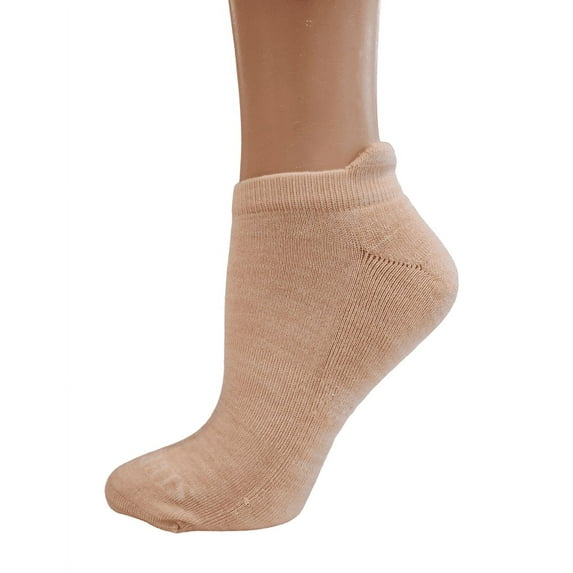 Women's Bamboo Performance Cushioned Ankle-Hi Socks with Heel Guard