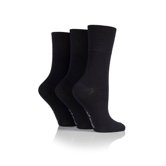 Women's Bamboo Solid Crew Sock