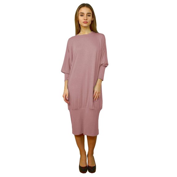 Women's Banded Bottom Comfy Dress