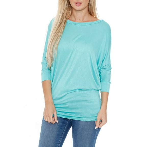 Women's Banded Dolman Top