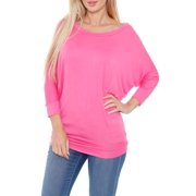 Women's Banded Dolman Top