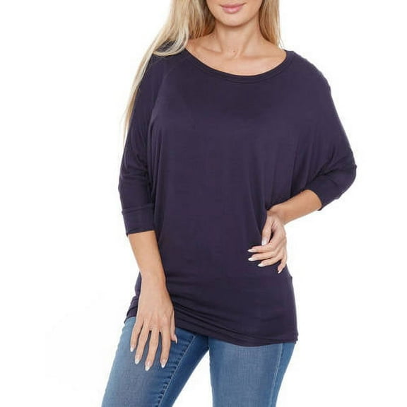 Women's Banded Dolman Top
