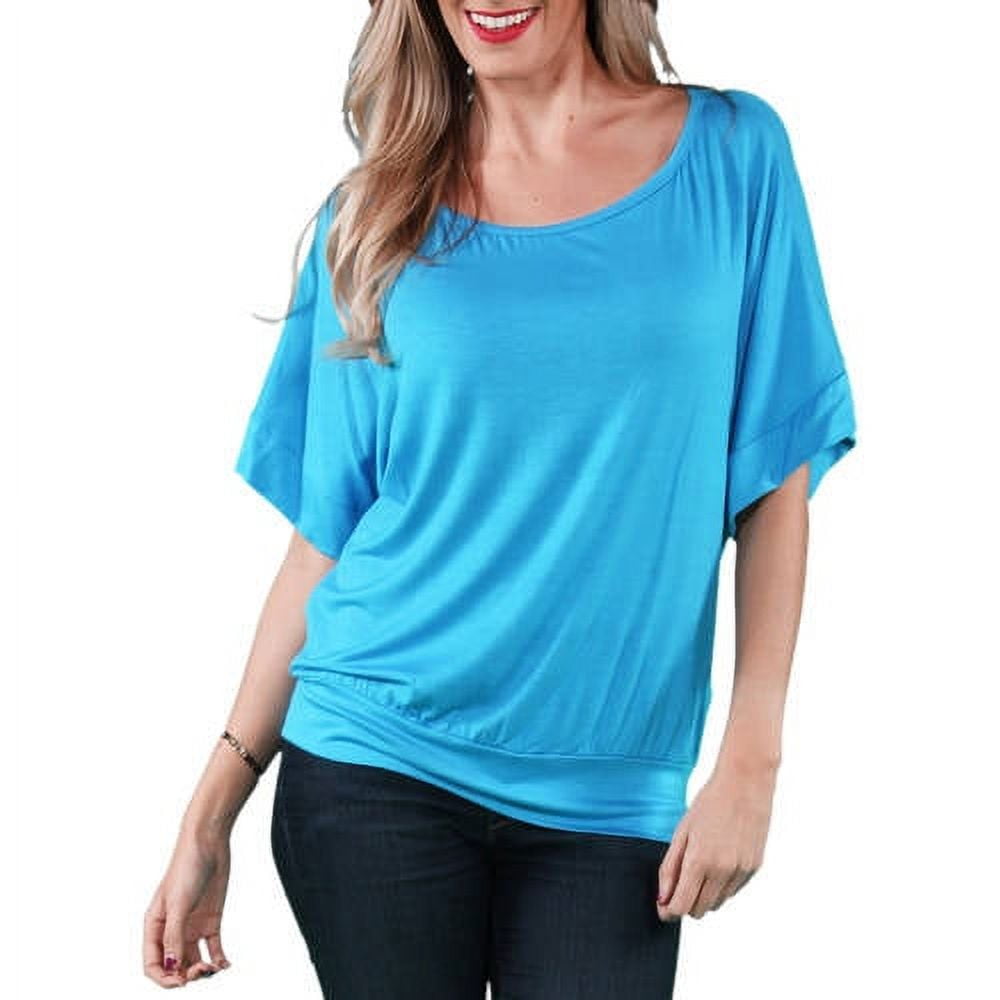 Women's Banded Dolman Top
