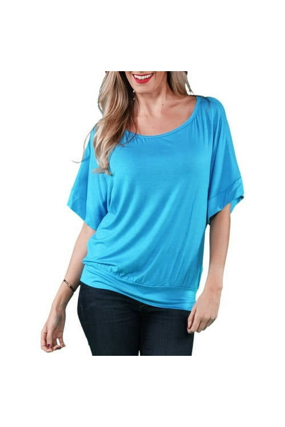 Women's Banded Dolman Top