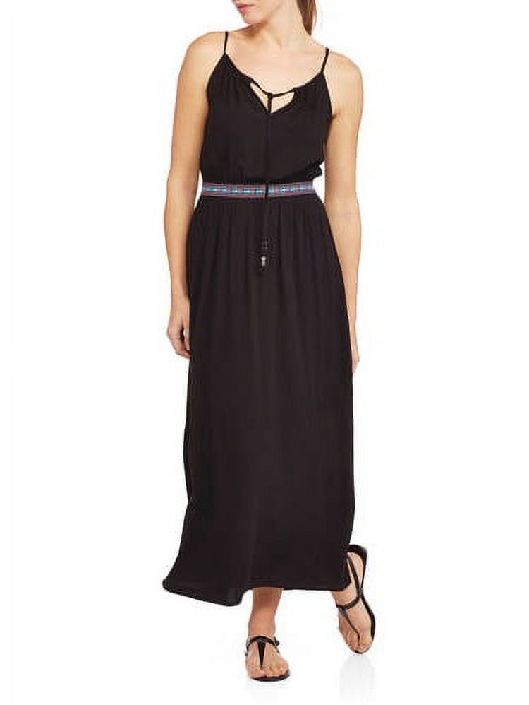 Women's Banded Woven Maxi Dress