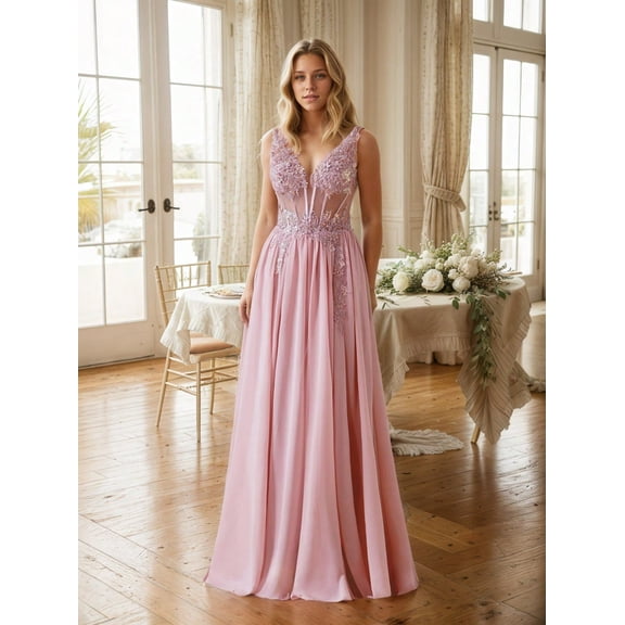 Women's Banquet Evening Dress - Luxury Formal Gown with Elegant Silhouette,Formal Banquet Gown for Cocktail/Dinner Events
