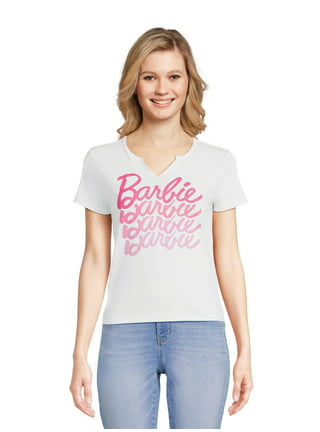 Kalivira Barbie Shirt, Barbie Outfit, Barbie Logo T Shirt, Barbie Women T Shirt | White 2XL