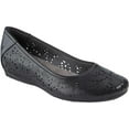 thumbnail image 1 of Women's Bare Traps Mariah Ballet Flat Black Polyurethane 9.5 M, 1 of 5