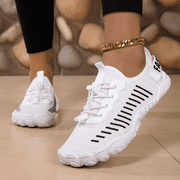 Women's Barefoot Water Shoes, Breathable Quick-Dry Hiking Beach Swim Footwear for Summer